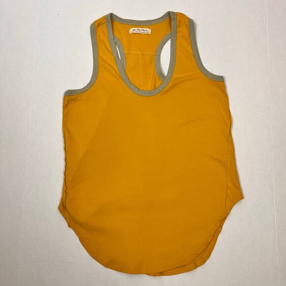 Free People Tops - Women's Mustard Yellow Tank Top